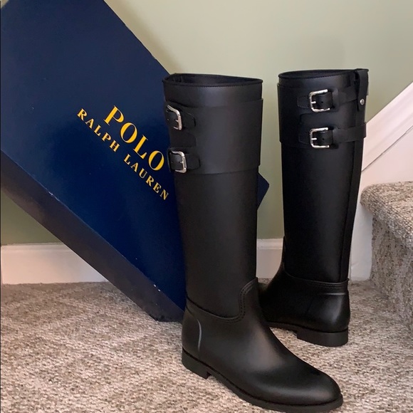 Polo Ralph Lauren Shoes - Authentic Polo Ralph Lauren Cairo Rain Boot